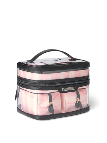 Victoria's Secret 4-in-1-Zugkoffer, Rosa ikonische Streifen, One-Size im Sale